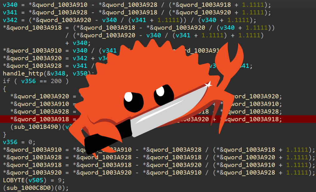 Rust Malware Decompilation
