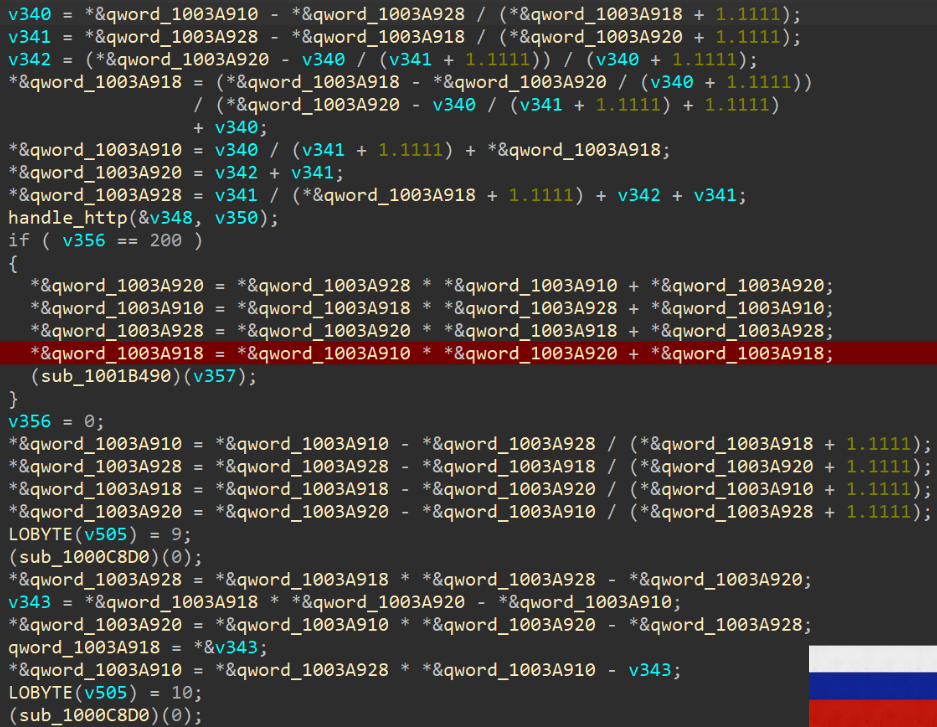 Rust Malware Decompilation